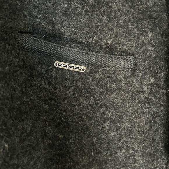 Vintage Grey Wool Geiger Jacket - Picture 7 of 7